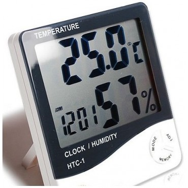 3 u 1 Digitalni Higrometar, Termometar i Sat